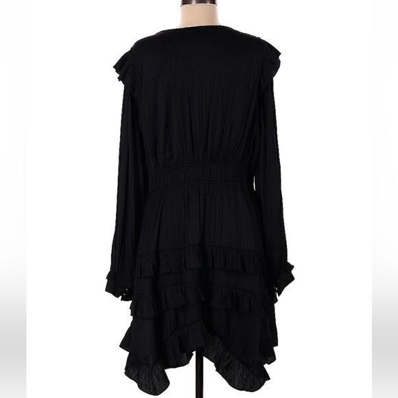 Anthropologie tiered ruffled mini dress - Picture 4 of 5